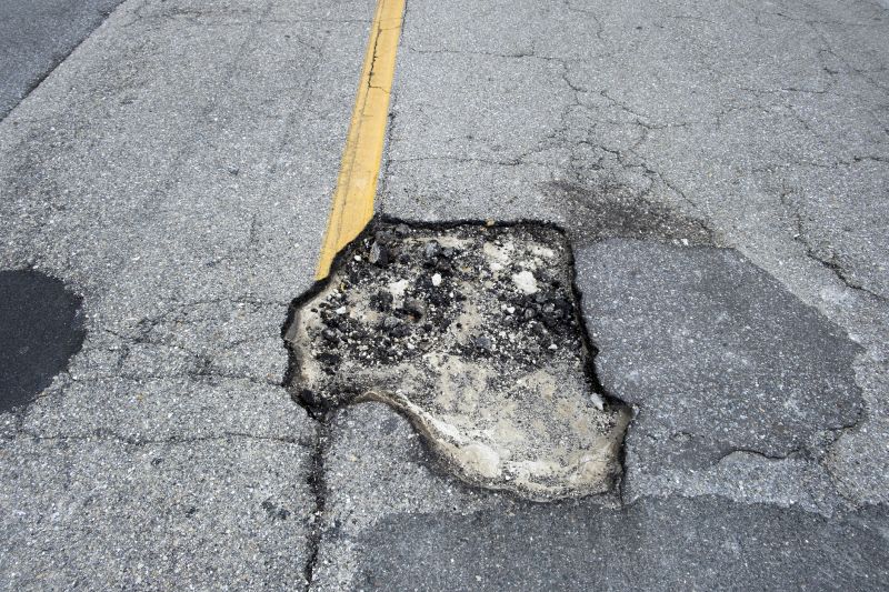 Commercial Pothole Repair detail